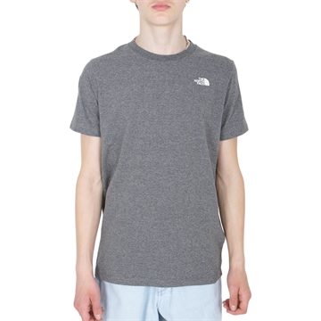The North Face T-shirt Simple Dome Dark grey Melange